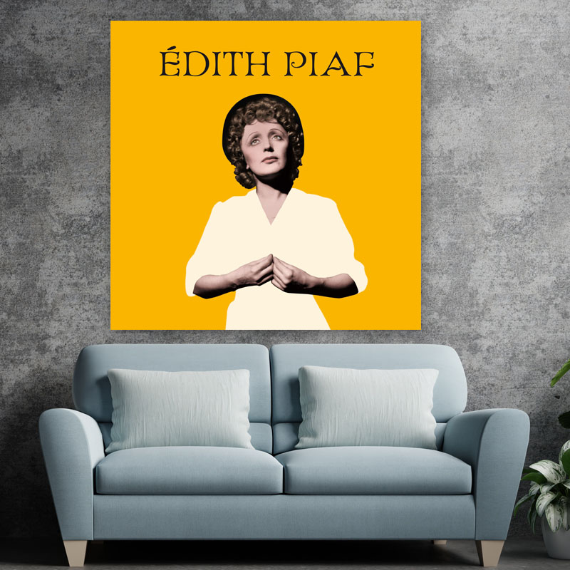 Πίνακας σε καμβά Edith Piaf